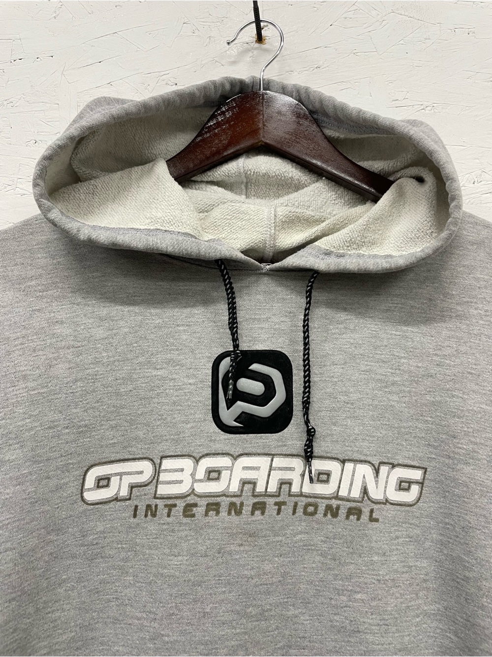 Vintage Y2K Ocean Pacific (OP) International Boarding Hoodie, Size L